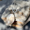 collier femme nacre belle de lune