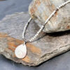 collier œil shiva femme belle de lune