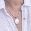 collier œil shiva femme belle de lune