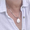 collier œil shiva femme belle de lune