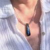 collier labradorite Belle de lune