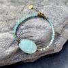 bracelet amazonite femme belle de lune
