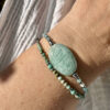 bracelet amazonite femme belle de lune