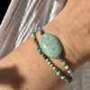 bracelet amazonite femme belle de lune