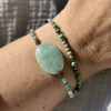 bracelet amazonite femme belle de lune