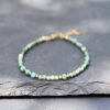 bracelet turquoise pierre naturelle belle de lune