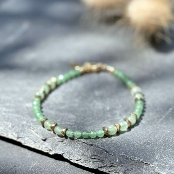 bracelet aventurine femme