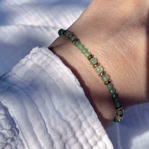 bracelet aventurine femme