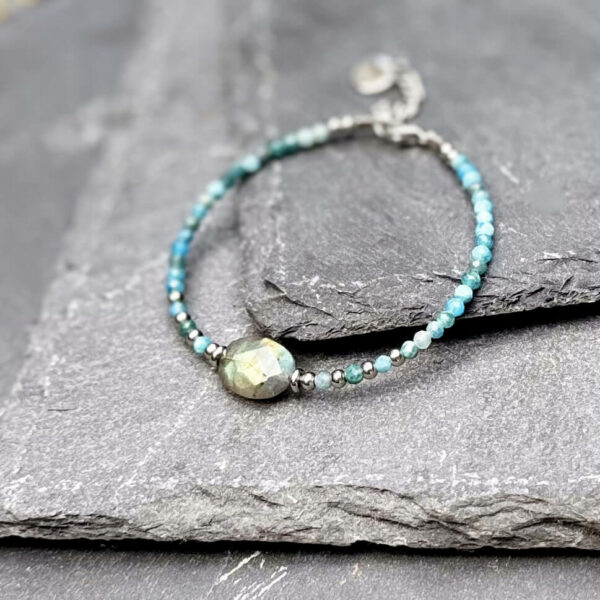 bracelet labradorite femme protection