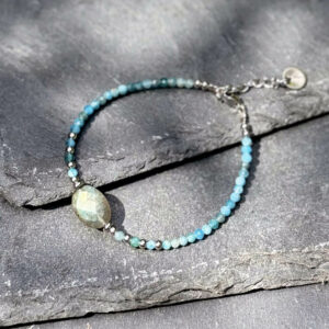 bracelet labradorite femme protection