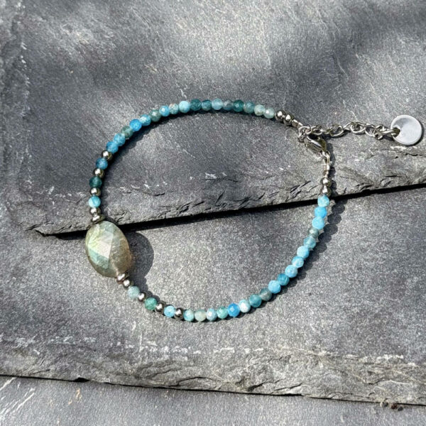 bracelet labradorite femme protection