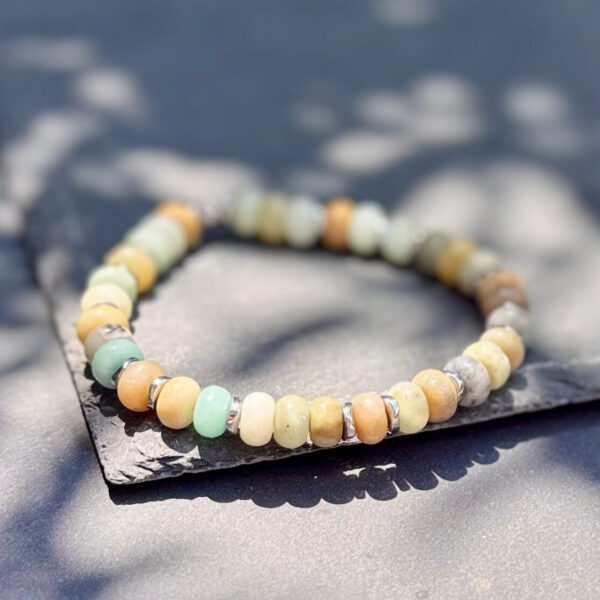 bracelet homme amazonite protection calme