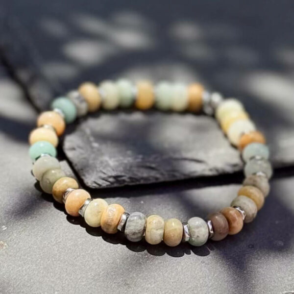 bracelet homme cadeau bien etre amazonite