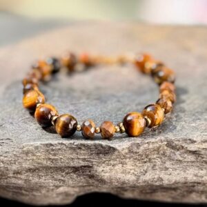bracelet oeil tigre femme