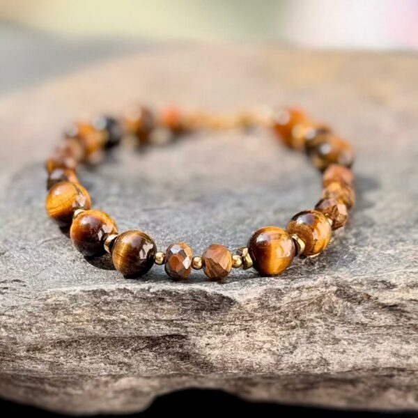 bracelet oeil tigre femme