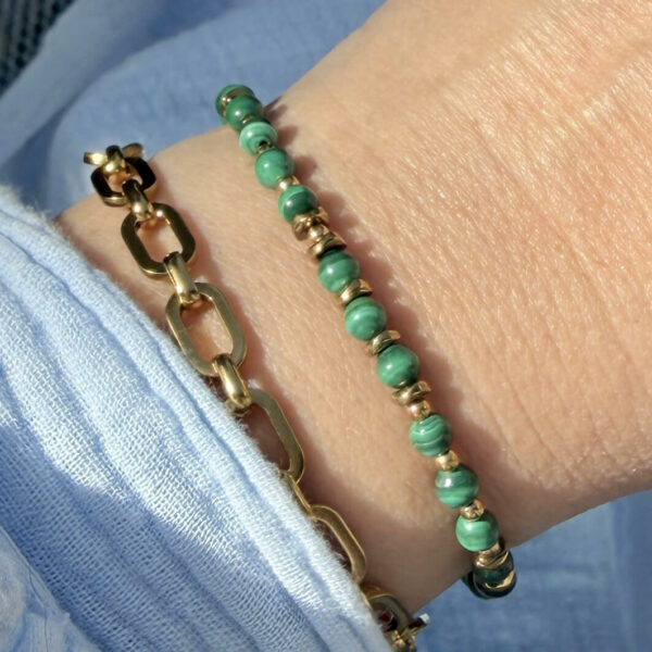 bracelet-malachite-femme-0 Bracelet en malachite Véra