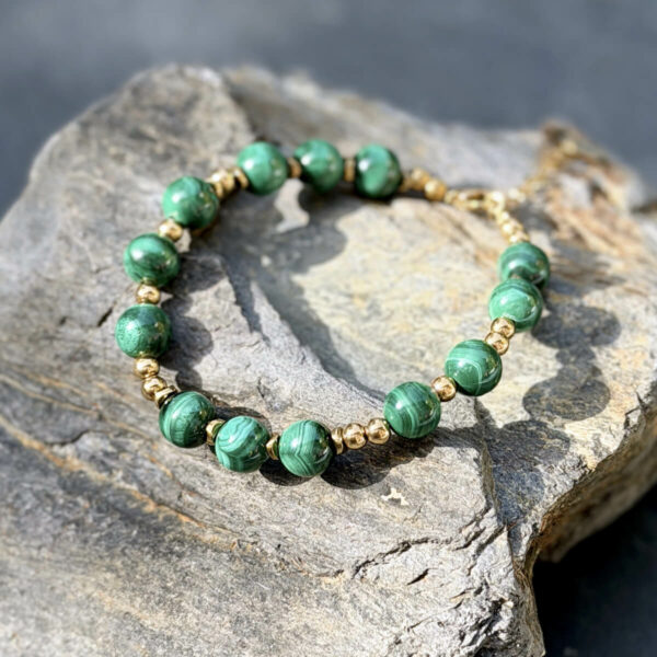 bracelet-malachite-femme-10(1) Bracelet en malachite Vania