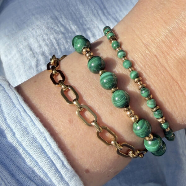 bracelet-malachite-femme-2 Bracelet en malachite Véra