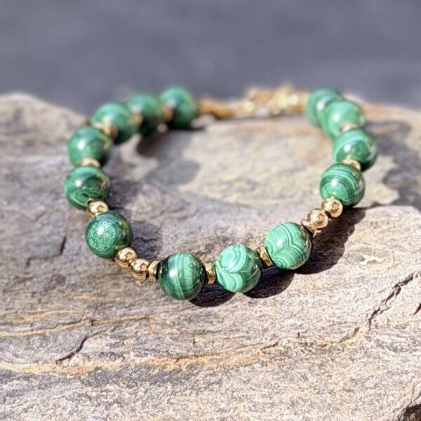 bracelet-malachite-femme-9(1) Bracelet en malachite Vania