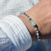 3202 Bracelet en aigue-marine Lucie