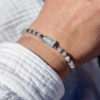 3204 Bracelet en aigue-marine Lucie