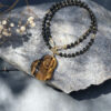 collier-oeil-tigre--obsidienne-celeste-bouddha-femme-belle-de-lune_3519 collier en oeil de tigre et obsidienne-celeste avec bouddha pour femme-belle de lune