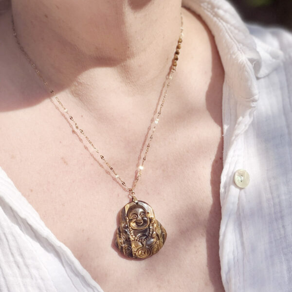 collier-oeil-tigre-bouddha-femme-belle-de-lune_3593 collier œil de tigre pour femme belle de lune