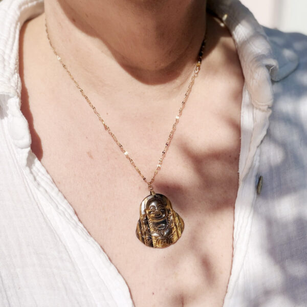 collier-oeil-tigre-bouddha-femme-belle-de-lune_3595 collier œil de tigre pour femme belle de lune