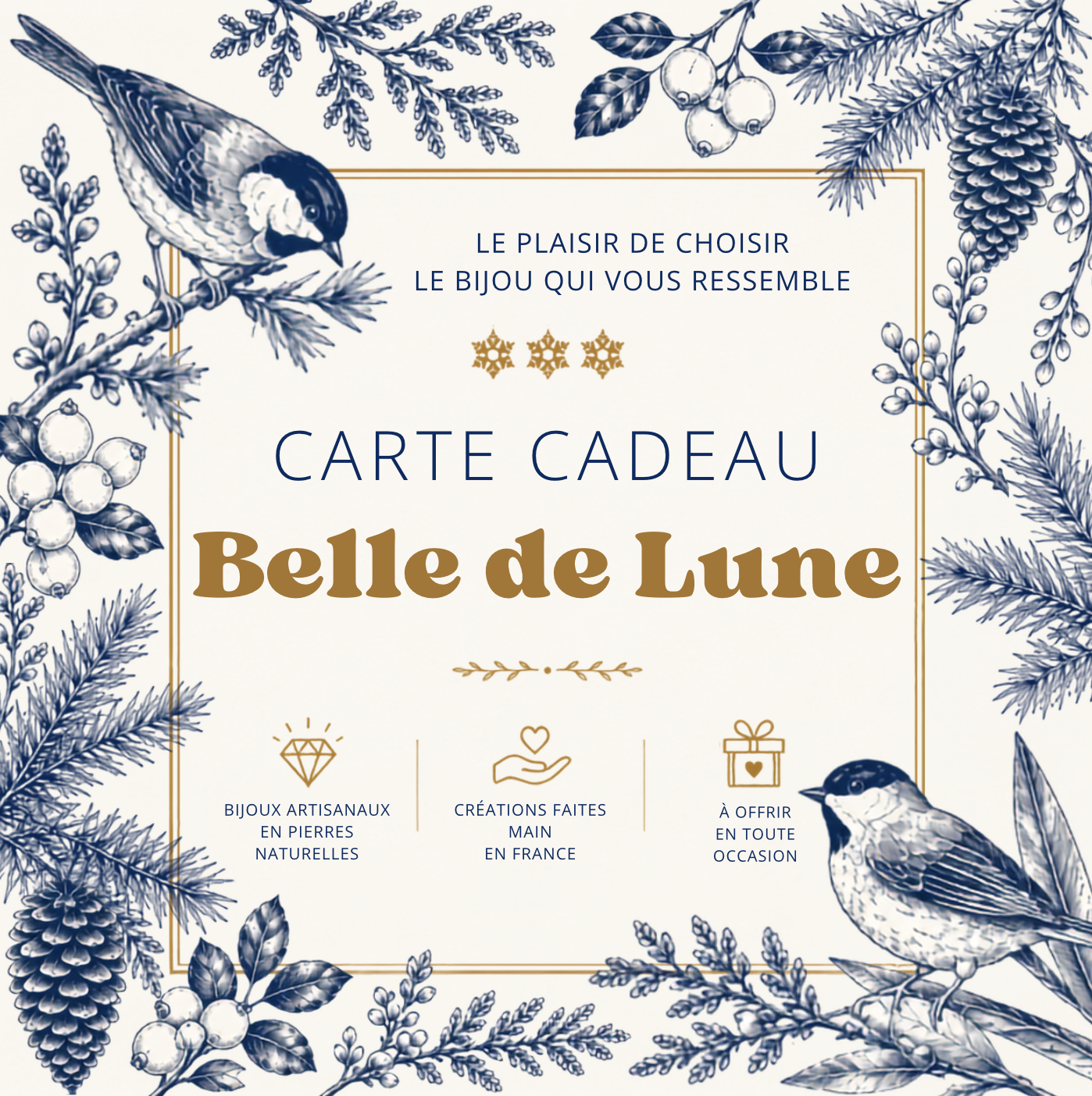 Carte cadeau Belle de lune