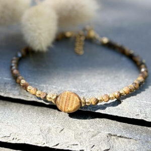 bracelet oeil tigre pour femme belle de lune