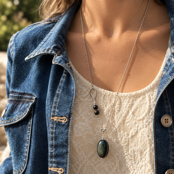 collier-obsidienne-oeil-celeste Collier en obsidienne œil céleste Maïa