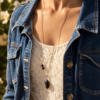 collier-obsidienne-oeil-celeste-sautoir Collier en obsidienne œil céleste Maïa