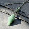 pendule-diviantoire-aventurine_4607 pendule divinatoire en aventurine Belle de lune